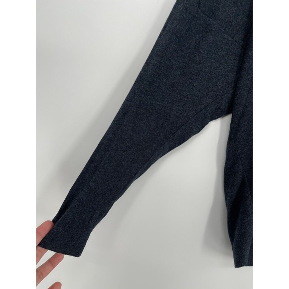 Cabi Dark Heather Gray Cowl Neck‎ Long Sleeve Dolman Top XS - Picture 3 of 6